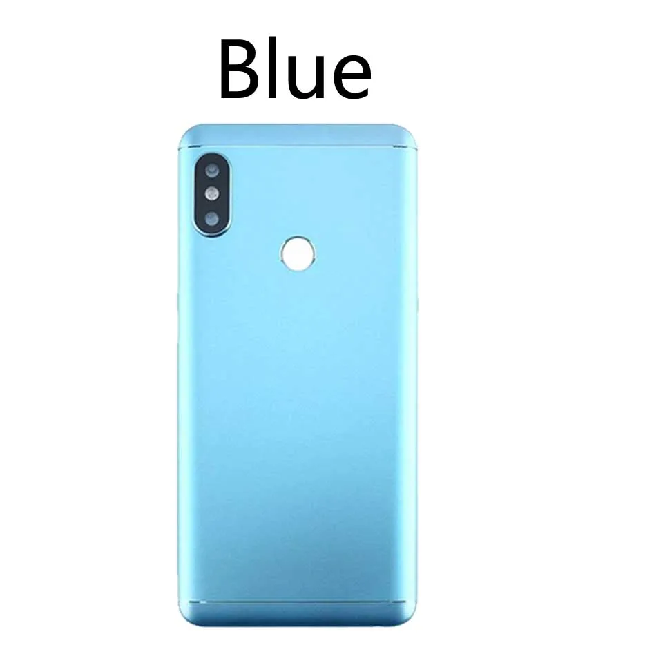 Blue-No tool Задняя крышка батареи для Xiaomi Redmi Note 5 задняя крышка батарейного отсека задняя крышка корпуса для Redmi Note 5 Pro Чехол замена шасси - Цвет: Blue-No tool