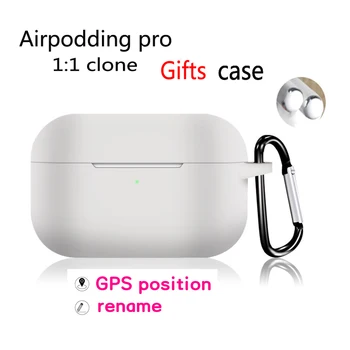 

For Original Airpodding Pro 3 1:1 TWS for Apple Phone Android Clone Headphones Bluetooth Earphone Protective Cover High Quality