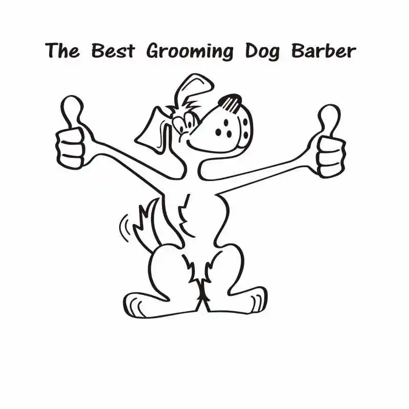 

Dog Grooming Salon Pet Shop Sticker Decal Posters Vinyl Wall Art Decals Parede Decor Mural Pet Shop Sticker 115
