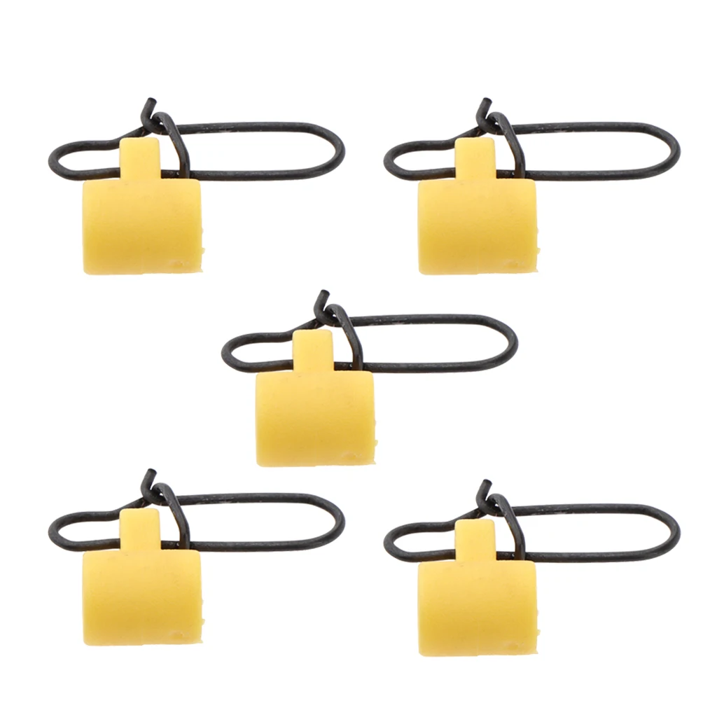 Heavy Duty Sinker Slides with Stainless Steel Snaps High-strength Fishing Braid Line Sinker Slider Slides Swivel Snap