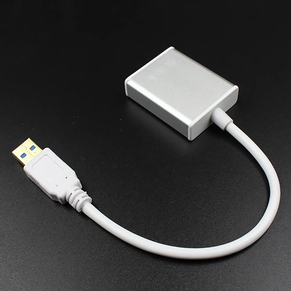 Высокое разрешение для графической карты Прочный USB 3,0 к HDMI Портативный преобразователь кабель легкий адаптер многоэкранный