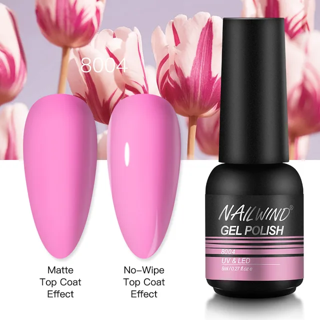 Nailwind Gel Nail Polish 8ml Semi Permanent Varnish Nail Art All for Manicure Need UV LED lamp Base Top coat Nails Gel Polish NE118004