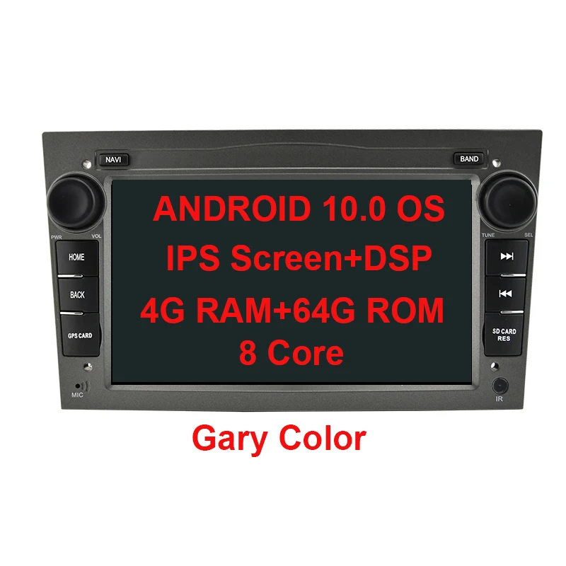 Автомобильный DVD gps навигатор мультимедийный видео плеер для Opel Vauxhall Astra Meriva Vectra Antara Zafira Corsa Agila автомобильные аксессуары - Цвет: 4G RAM 64G ROM-G
