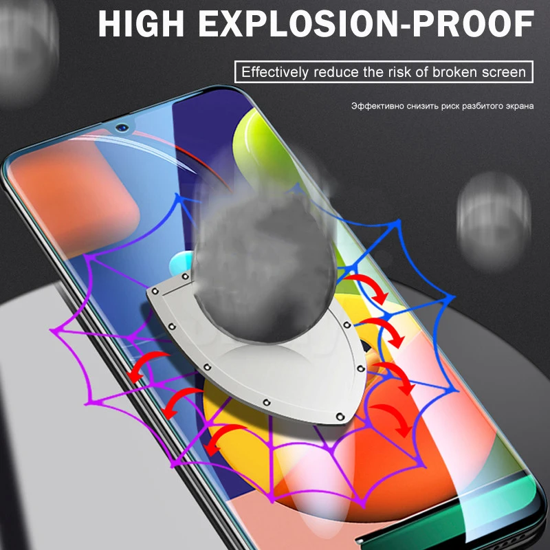 Гидрогелевая пленка для Samsung Galaxy A50/A51/A70/A10/A20/20E/A30/A40/A60/A80/A90/M10/M20/A51 не стеклянная 3 1