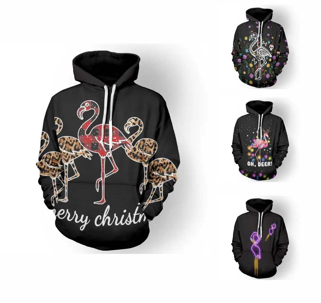 

Men's Pullover Hoodie Sweatshirt 3D Print Bird Pattern Graphic Hooded Holiday Casual Hoodies Sweatshirts Long Sleeve