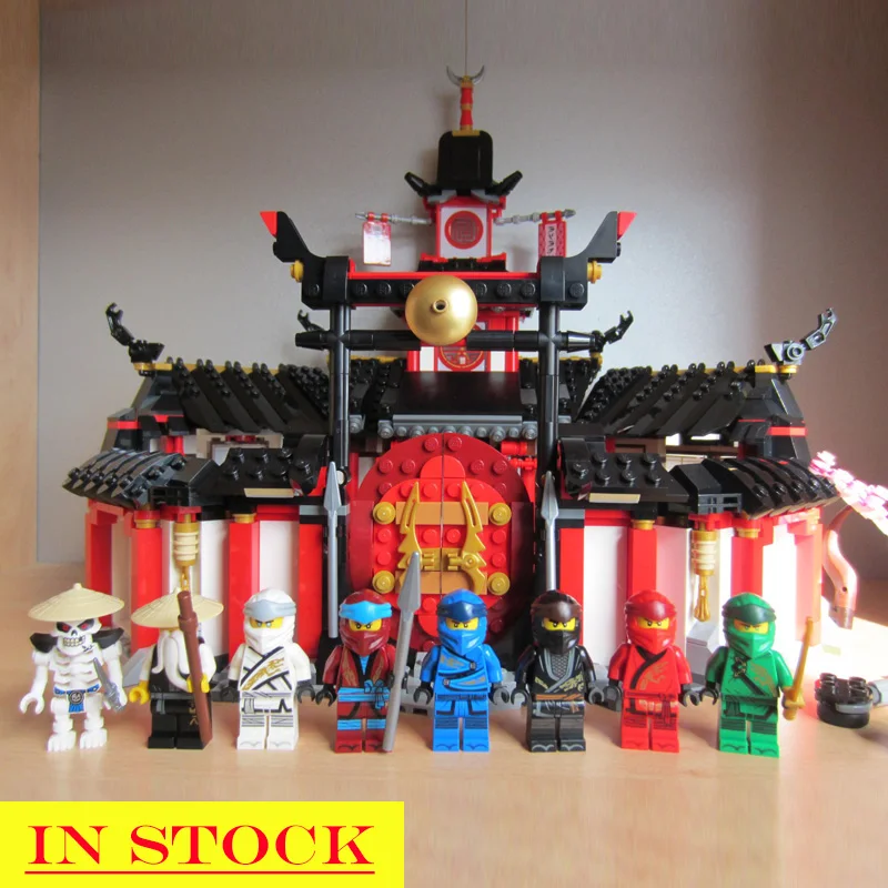 

11165 In Stock Monastery of Spinjitzu 1070Pcs Compatible With 70670 Building Blocks Bricks Toys For Children gift 06098 SY1255