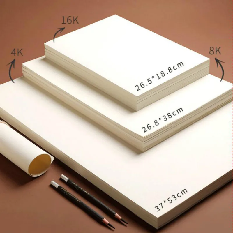 8K/4K Thick Sketch Drawing Paper Pad 5