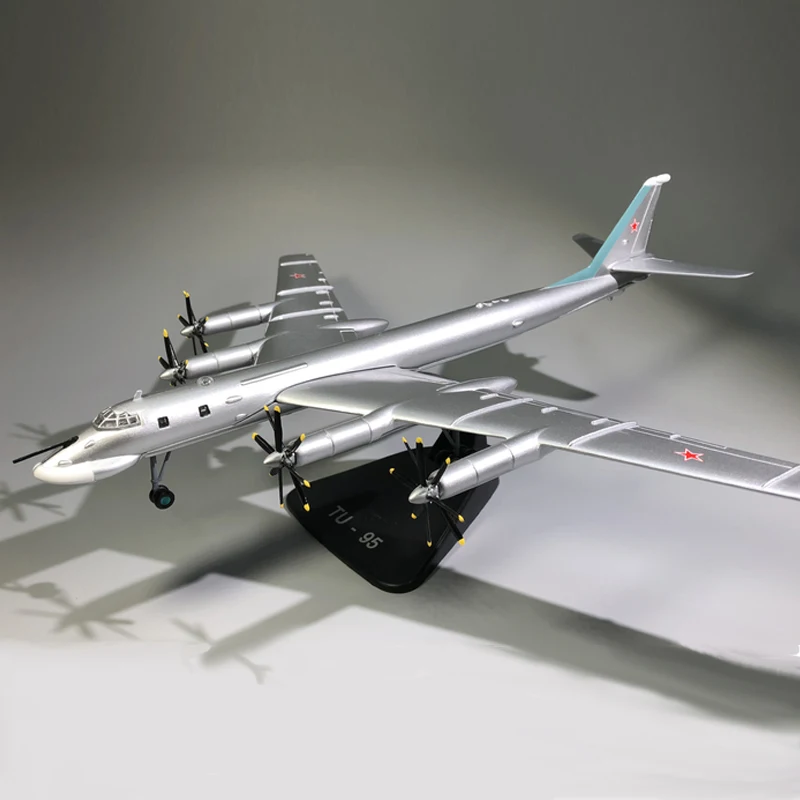 1:144, TU-95, российский дальний военный истребитель-бомбардировщик Aircraf, литой под давлением, модель самолета, литая под давлением, Военная коллекция