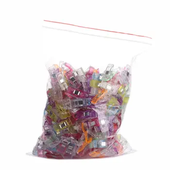 

DIY handmade patchwork 7 Pcs set or blue 5 colors + new patchwork seam positioning Geely clip 50 colors random Free Shipping