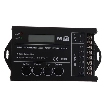 

TC421 Wireless LED Timer Dimmer Controller For LED Lights With USB Cable