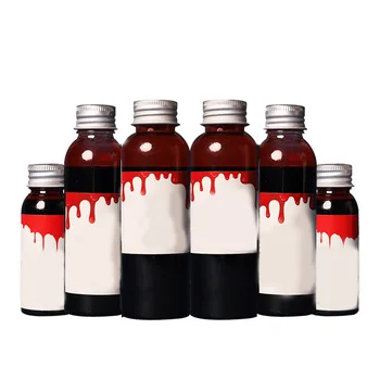 

Artificial Plasma Halloween Party Blood Bag Horror Cosplay Props Halloween Decorations HKS99