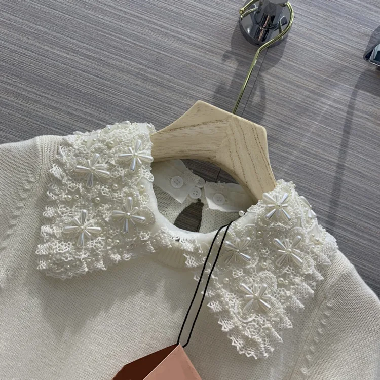 Luxury Brand Beading Sweater Shirt 2020 Early