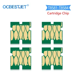 Cartouche d'encre T8581   T8584 pour imprimante Epson, pièce de rechange unique pour appareil d'impression WF C20590 C20590 