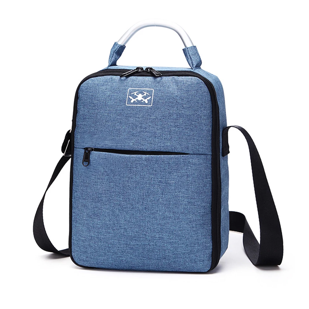 Buy For DJI Mavic Mini Bag Waterproof Case Drone Shockproof Box Protector Remote Controller Storage Carry Backpack Handle Cover Blue