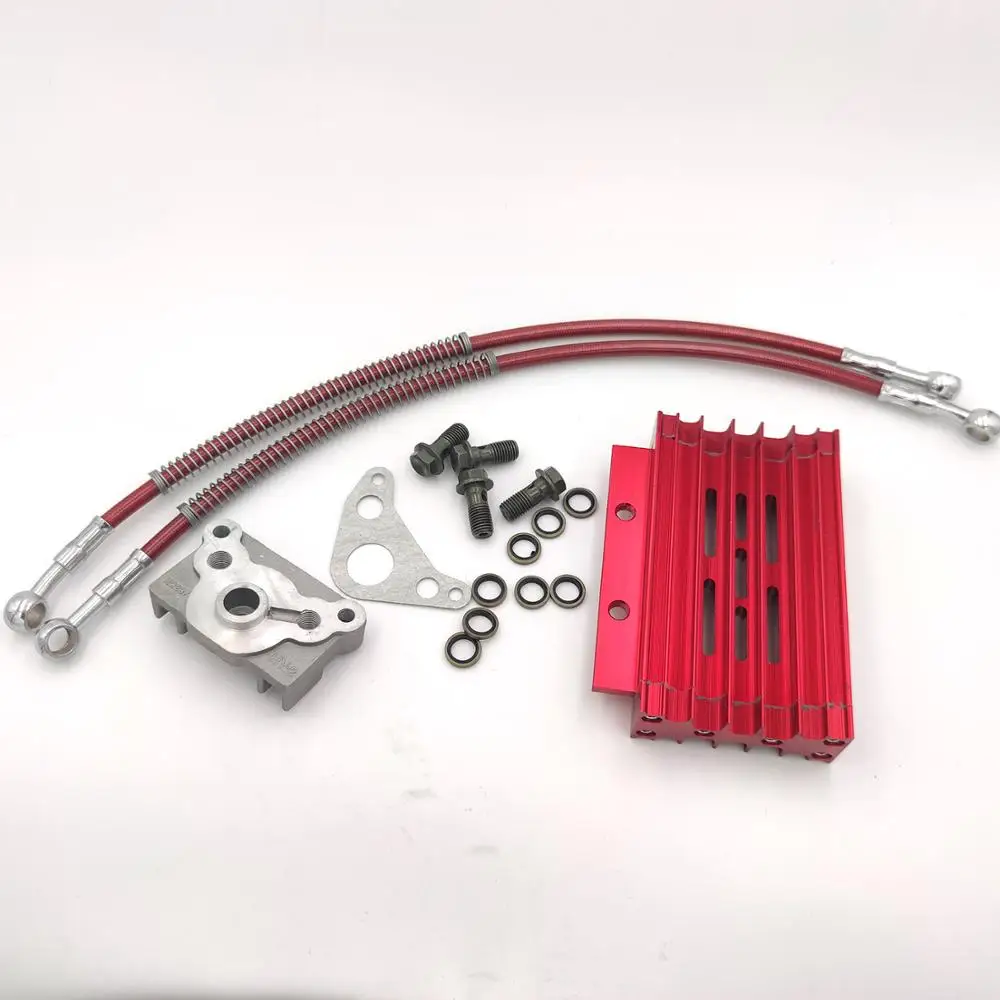 Cnc Oil Cooler Kit Radiator With Hose For 140cc 150cc 160cc Pit Pro