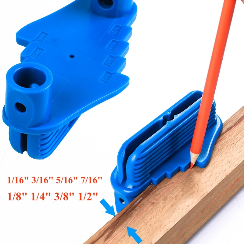 

Urijk Center/ Scriber Precision Gauge Marking Tool Woodworking Magnetic Center Line Positioning Measuring Ruler