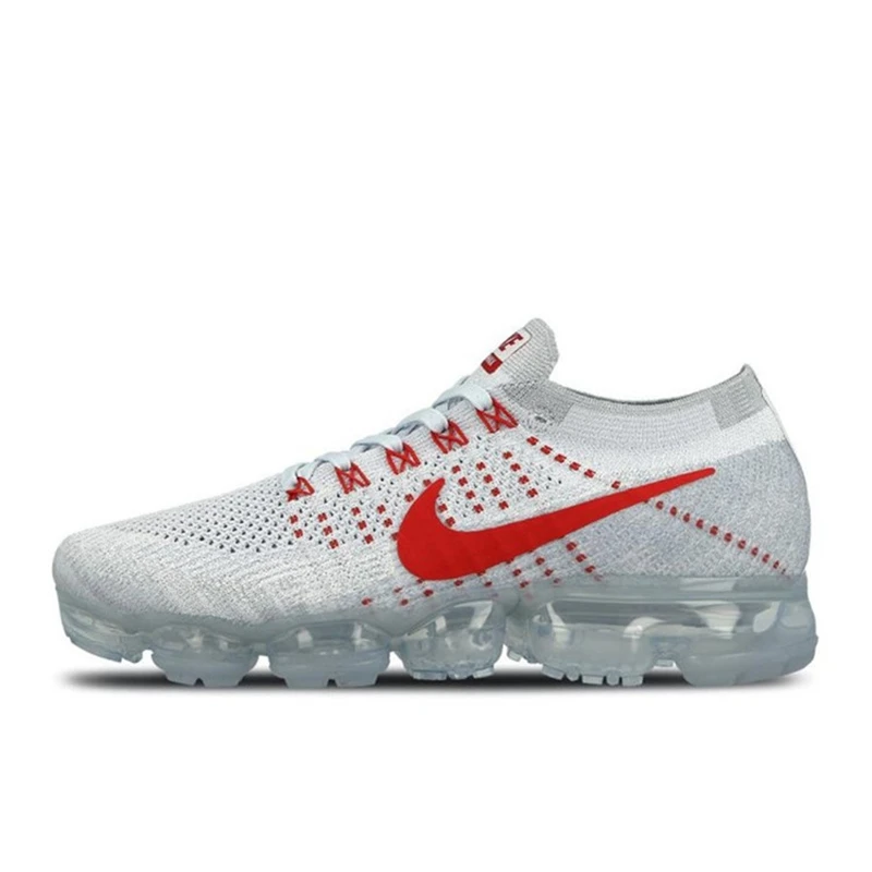 Мужские кроссовки Nike Air VaporMax Flyknit, дышащие противоударные легкие удобные классические дизайнерские кроссовки 849558 - Цвет: 849558-006