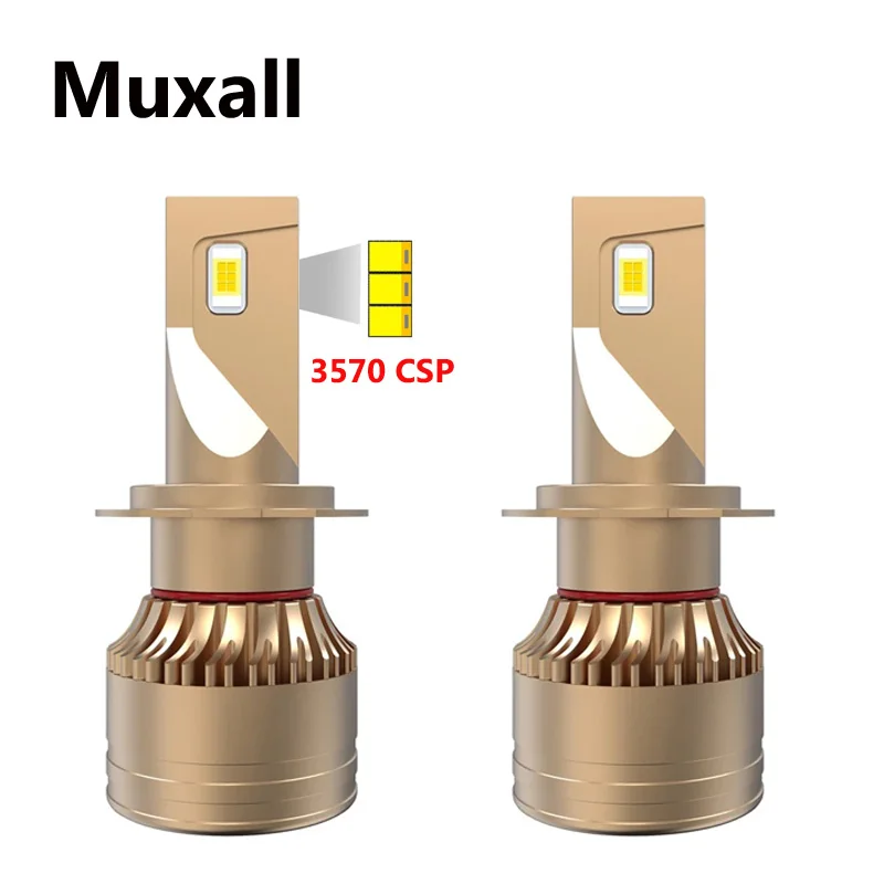 

2PCS H4/9003/HB2 H7 H11 H1 H3 Car LED Headlight Bulbs 6000K Auto Canbus Headlamp CSP Lights 110W 12V 24V 30000LM Car Fog Lamps