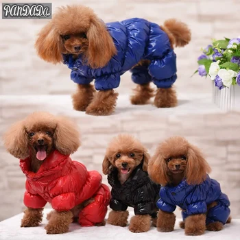 

Small Dogs Pet Winter Warm Clothes Costumes Puppy Apparel Outcoat Jumpsuit Coat