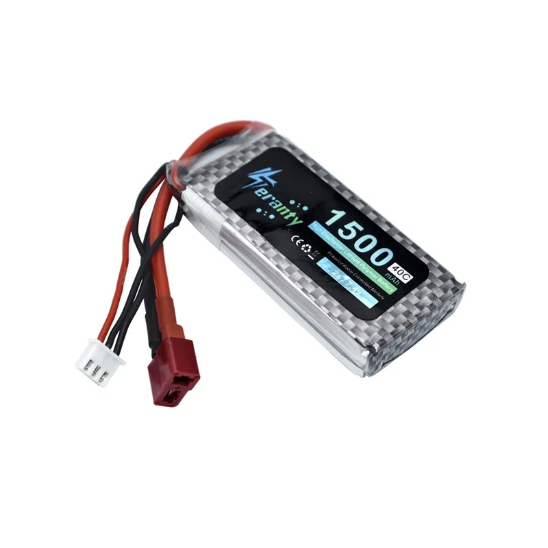 Высокая скорость 40C 7 4 V 1500mAh Lipo батарея для RC вертолетов части 2s литиевая v батареи