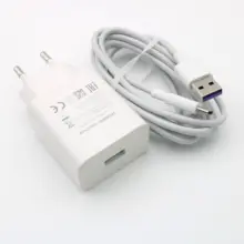 Настенное зарядное устройство USB huawei для путешествий SuperCharge Fast 5V4. 5A 5А usb type C кабель P20 Pro Lite P10 P9 Plus Mate10 Mate9