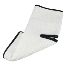 Гольф-мастер полотенце из микрофибры вафельные принадлежности для плетения легкий вес быстрая сушка для чистки клубов утюги водители спортивное полотенце