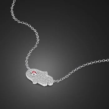 

Chic 100% 925 sterling silver new lady plum pendant necklace fashion charm Chocker chain Woman silver jewelry Gift wholesale