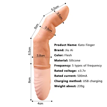 Finger Vibrator  for Woman G Spot Vaginal Clitoral Mini Anus Massager  Silicone Clitoris Stimulate Female Sex Toys for Woman