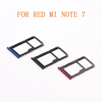 

10/30/50/100pcs Note 7 SIM Card Tray Slot Sim Micro SD Card Memory Sim Holder Adapter For Xiaom i Redmi Note 7