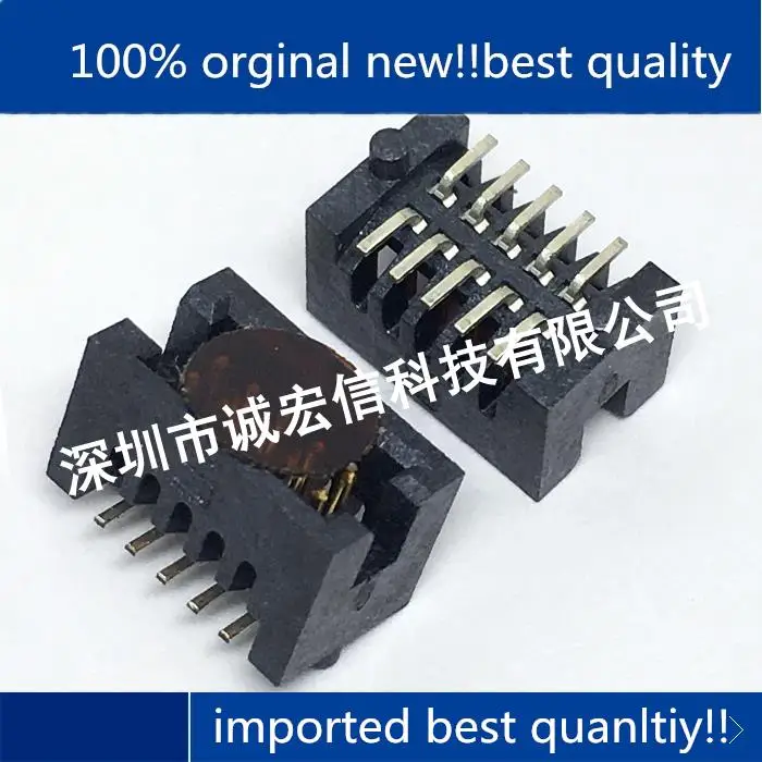 

10 шт., оригинальные розетки 10P 1,27 мм SAM C