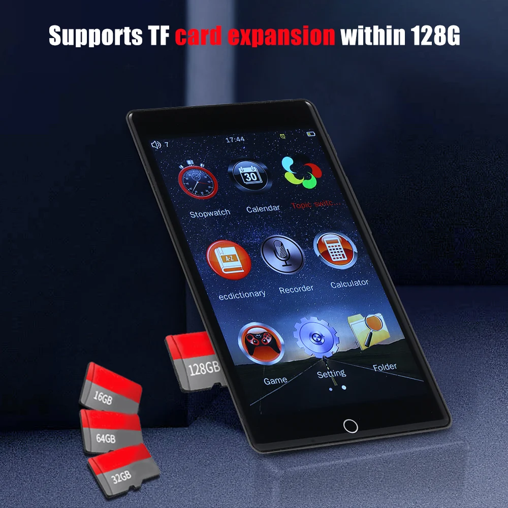 Ruidu 8 Гб bluetooth MP4 плеер сенсорный экран BT5.0 Цифровой музыкальный плеер FM радио портативный приемник Запись с микрофоном наушники
