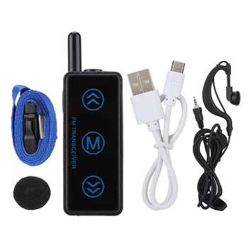 

2020 New 400-480MHz Two Way Radio Mini Handheld UHF Walkie Talkies With Headset Waterproof And Dustproof