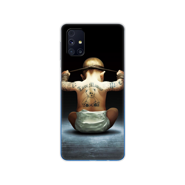 Samsung M31s Cases 6.5" Tpu Soft Silicon Back Phone Cover For Samsung Galaxy M31S GalaxyM31S M 31S m317f m317 Funda flower