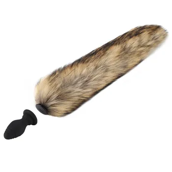 Remote Vibrating Anal Plug Tail Anal Vibrator Sex Toys Butt Plug Fox Tail for Women Man Anal Dildo Masturbator Prostate Massager 6
