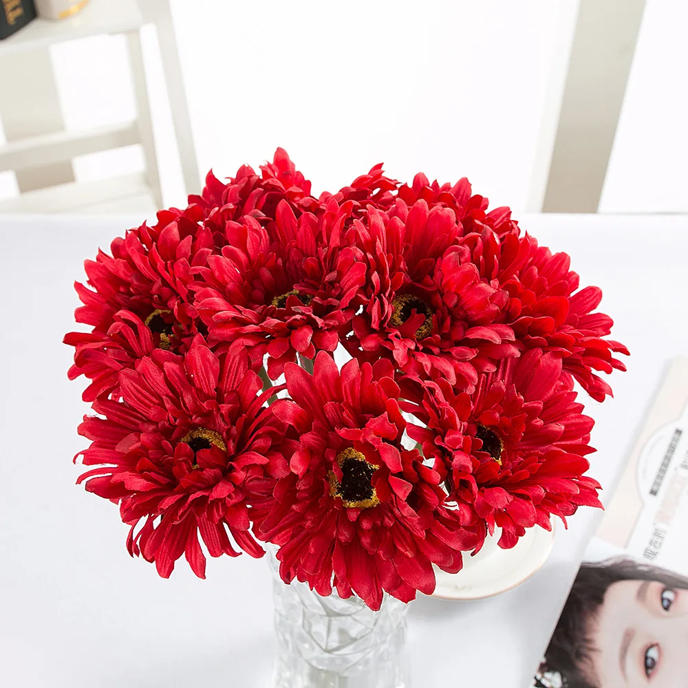 Венок ручной работы Gerbera Fashion для домашнего сада материал свадебного банкета