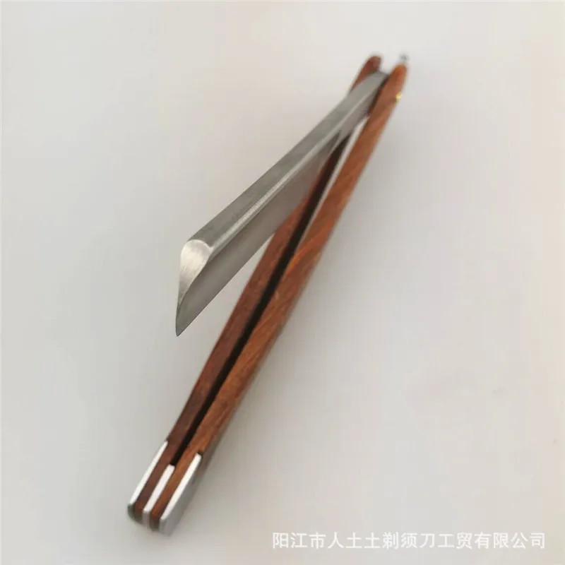 Vintage Manual Razor Eyebrow Knife Scraper men s Razor Scraper Knife Shaving Knife Scraping G1106 2