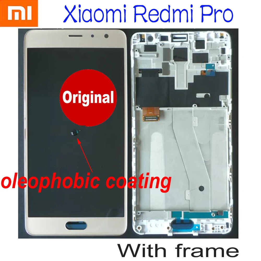 100% Оригинальный OLED ЖК дисплей сенсорный экран дигитайзер в сборе датчик + рамка