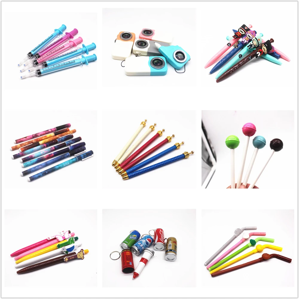

1pcs Loveliness Multi-style Metal Ballpoint Pen 0.5mm Refill Blue Ball Point Pens Luxury Gift Tool Pen Office School Supplies