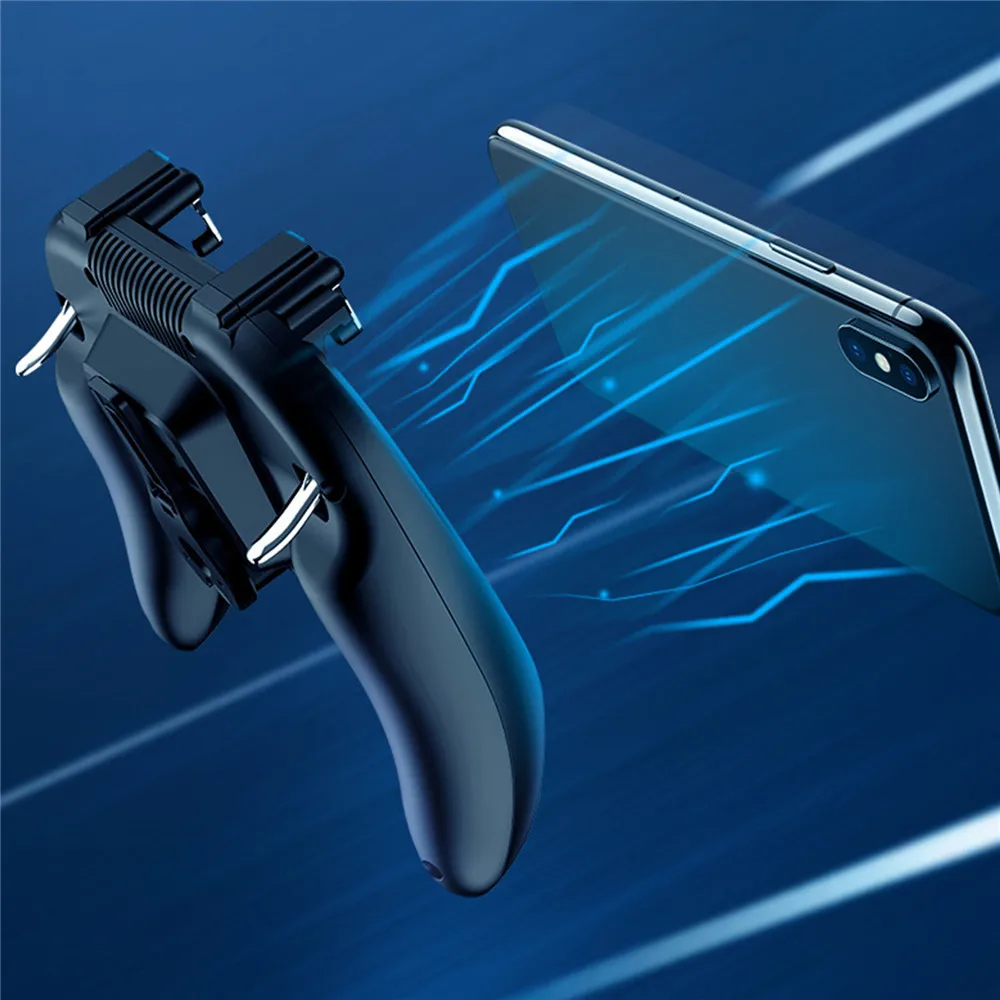  For PUBG Mobile Phone Gamepad with Cooling Fan L1R1 Shooter Controller Joystick Game Handle for iph