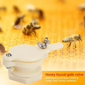 

1/2pcs Durable Extractor Honey Tap Non-toxic Nylon Plastic Bottling Gates Valve Threaded Gardening Beekeeper Equipment for Bee