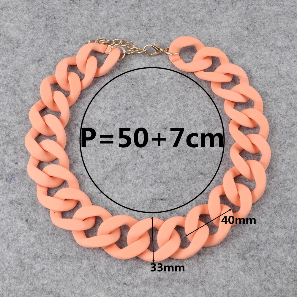 Matte Chain Necklaces 2