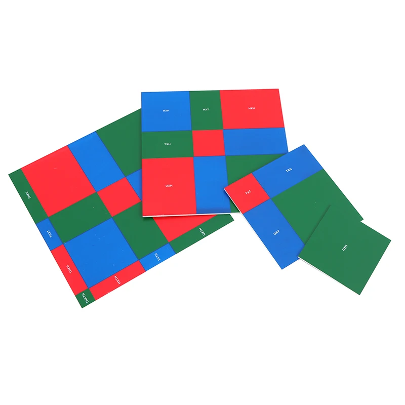 Montessori Patterns of Square Root Mathematical Materials for Primary Elementary Classroom Educational Equipment Math Activities