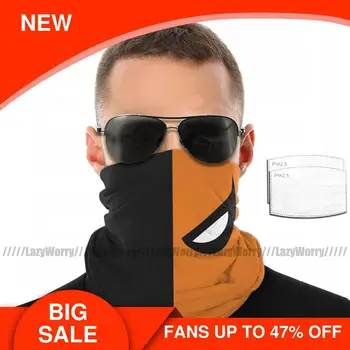 

Deathstroke Mouth Face Mask Deathstroke Mask Facial Mask Adult Kawai with 2 Filters Nice Mask