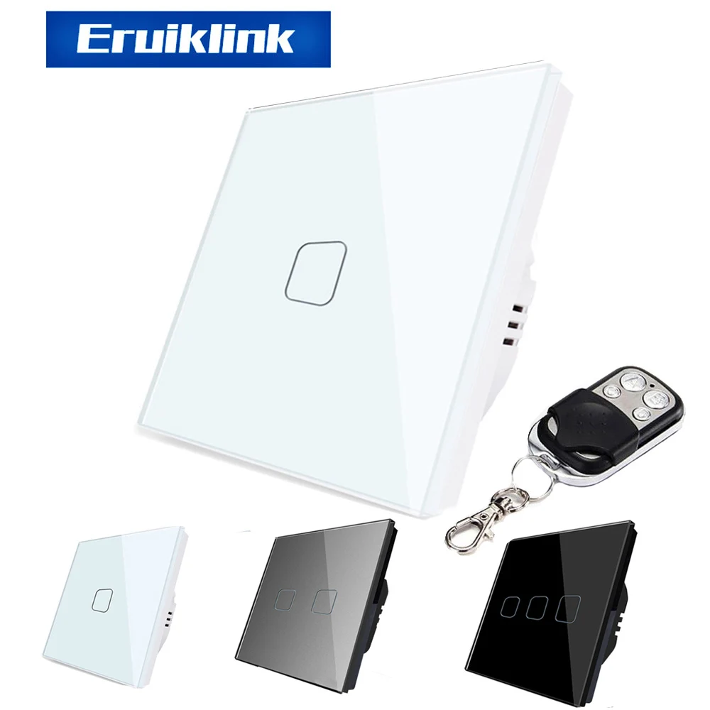 Luz Led Pantalla Tactil Inteligente Interruptor De Pared 1 Gang