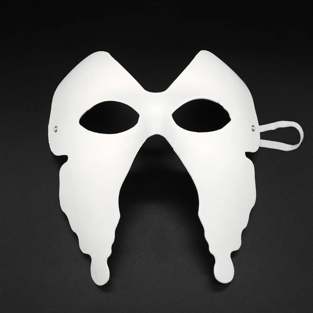 12 шт. белые маски DIY маскарадные маски простые маски для Хэллоуина подарок для мужчин и женщин Детские принадлежности для вечеринок