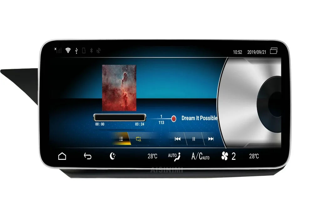 Excellent Android 8.1 Car Dvd Navi Player FOR Mercedes Benz E W212 S212 car Monitor audio gps stereo auto all in one 30