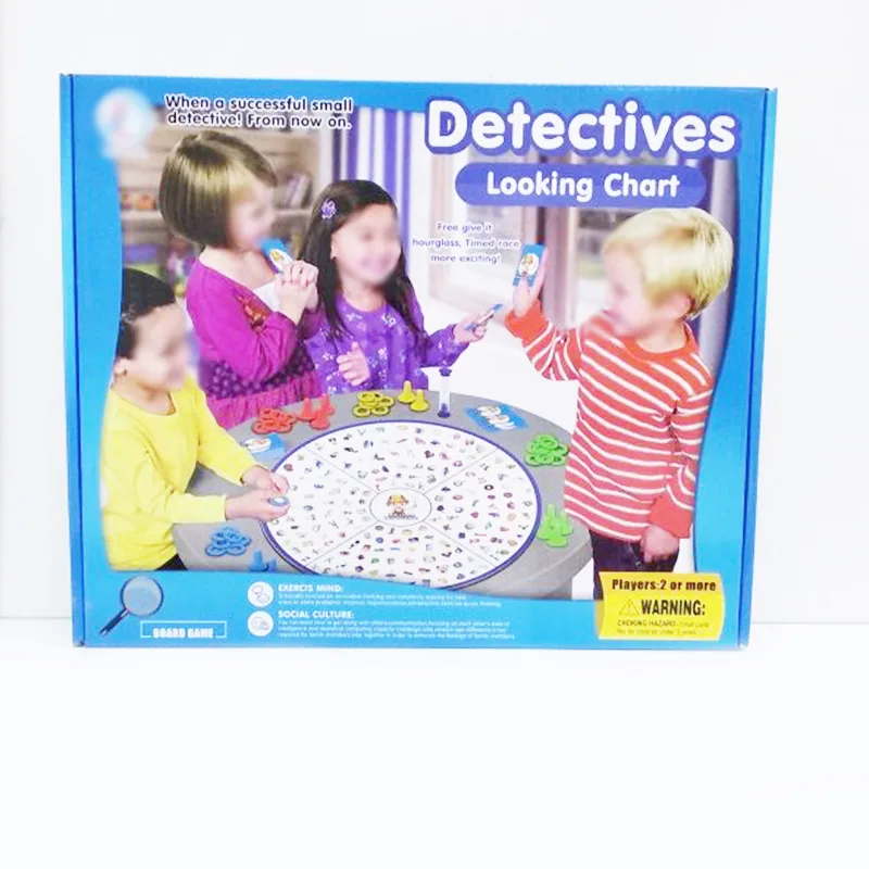 

Educational Toy Small Detective Find Map Durable Insider Attention Observation Game Toy Parent And Child Game
