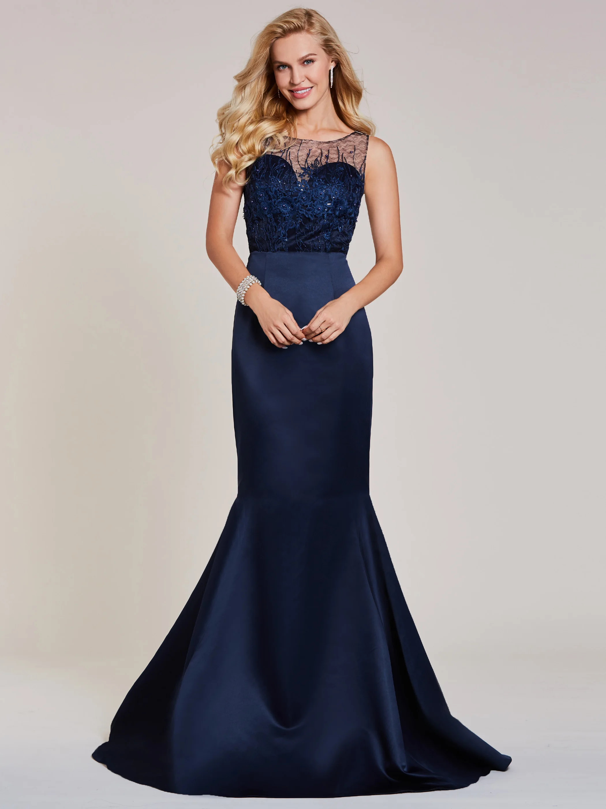 Blue Elegant Evening Party Dress Sexy High Split Mermaid Long  Dresses Floor Length Spaghetti Straps Women Wedding Formal Gowns plus size evening gowns