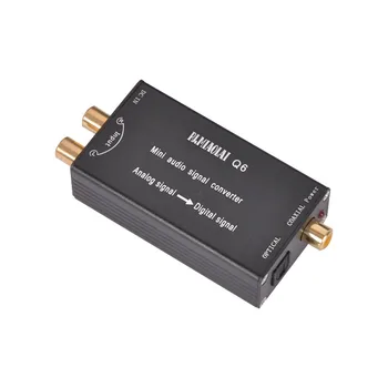 

KYYSLB Q6 audio HiFi amplifier fever decoder converter RCA signal conversion fiber coaxial signal