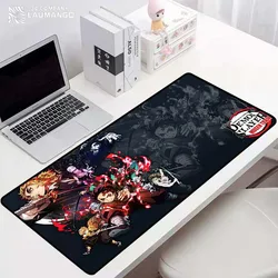 Almofada de teclado jogo demônio slayer kimetsu não yaiba computador mousepad empresa computador computador acessórios do gamer bonito mouse almofada xl tapete de mesa almofadas